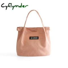 Cyflymder Large Capacity Canvas Tote Shoulder Bag Fabric Cotton Cloth Reusable Shopping For Women