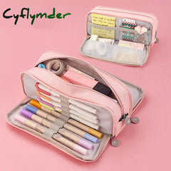 Cyflymder Large-Capacity Cosmetic Bag Travel Convenient Toilet Men’s Outdoor Storage Waterproof