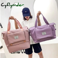 Cyflymder Large Capacity Foldable Travel Bag For Women Multifunctional Waterproof Outdoor Beach