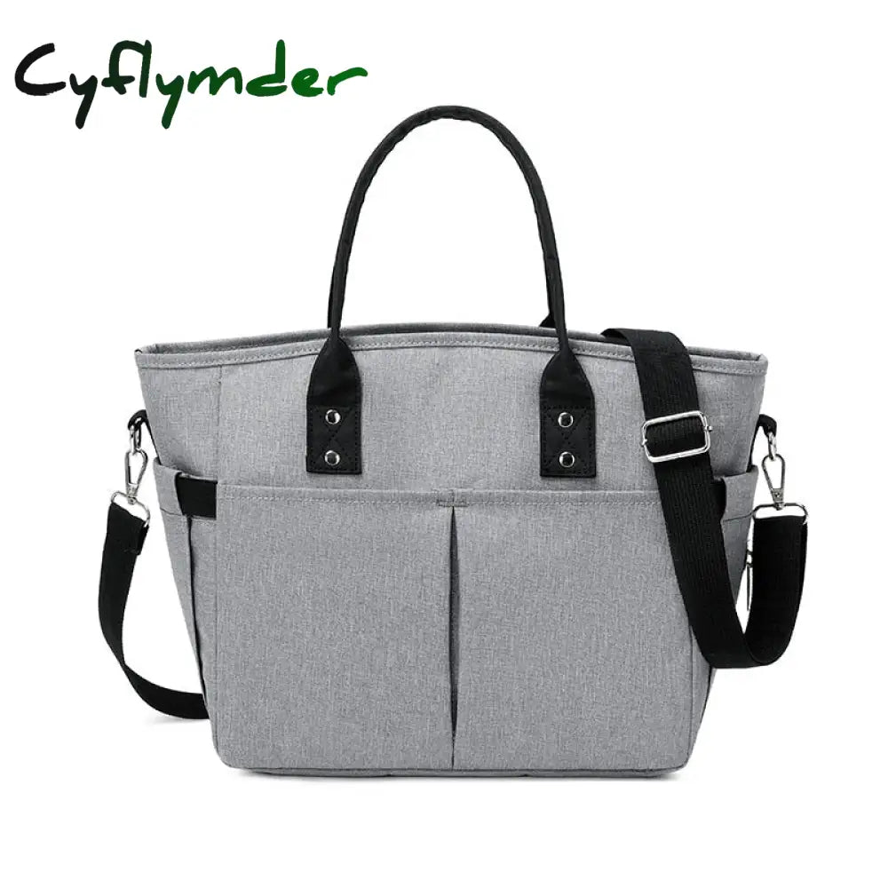 Cyflymder Large Capacity Insulated Thermal Lunch Box Bags For Women Kids Waterproof Food Cooler Bag