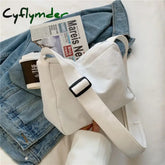 Cyflymder Large-Capacity Shoulder Bag New Women’s Fashion Simple Commuter Messenger Tote Black