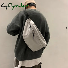 Cyflymder Large Capacity Storage Waist Bag Canvas Fanny Pack For Men And Women Big Blet