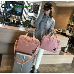 Cyflymder Large Capacity Travel Bag Women’s Hand Luggage Bags Nylon Men’s Short-Distance Sports