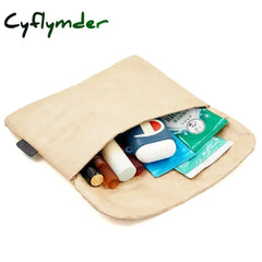 Cyflymder Large-Capacity Travel Cosmetic Bag Portable Makeup Pouch Women Waterproof Bathroom