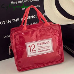 Cyflymder Large Thermo Lunch Bag Cooler Insulated Fresh Bags For Women Kids Padded Box High