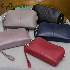Cyflymder Leather High Quality Clutch Bag Fashion Small Crossbody Bags For Women Luxury Handbag