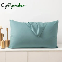 Cyflymder Long-Staple Cotton Pillow Cover 60S Fabric Superior Quality Pillowcase Grey Pillow Case Bedding Pillow Case