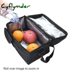 Cyflymder Lunch Bag Reusable Insulated Thermal Women Men Multifunctional 8L Cooler And Warm Keeping
