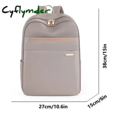 Cyflymder Luxury Design Nylon Women Backpack Fashion Bagpack Classic Style School Bag For Girls New