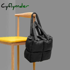 Cyflymder Luxury Designer Purses And Handbag Casual Tote Bag For Women Shopper Shoulder Bags Large