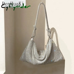 Cyflymder Luxury Designer Purses And Handbags Evening Bags For Women Rhinestone Clutch Purse Ladies