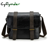 Cyflymder Luxury Men Bag Leather Messenger Bags Cross Body Business Pu Casual Document Single