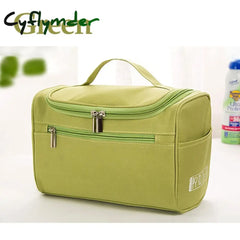 Cyflymder Makeup Bag Cheap Women Bags Men Large Waterproof Nylon Travel Cosmetic Bag Organizer Case