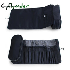 Cyflymder Makeup Bag Womens Cosmetic Brush Travel Organizer Brushes Fold Tools Rolling Bags
