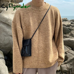 Cyflymder Men Small Crossbody Bag Pu Leather Casual Wild Messenger Bags Solid Color Boys Shoulder