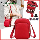 Men's Women's Crossbody Bag Shoulder Bag Mobile Phone Bag Nylon Outdoor Valentine's Day Daily Zipper Adjustable Large Capacity Breathable