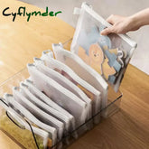 Mesh Zipper Pouch A4/A5/A6 Zipper Document Bag Waterproof Zip File Folders Toys Sundries Puzzle Piece Storage Bag Pencil Case