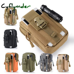 Cyflymder Military Molle Pouch Waist Bag Camo Waterproof Nylon Multifunction Casual Men Fanny Pack