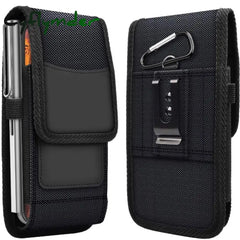 Cyflymder Mobile Phone Waist Bag Men Women Small Nylon Cell Holster Storage Fanny Pack Purse With