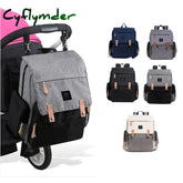 Cyflymder Mommy Diaper Bags Mother Large Capacity Travel Nappy Backpacks With Changing Mat