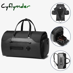 Cyflymder Multifunction Men Suit Storage Travel Bag Large Capacity Luggage Handbag Male Waterproof