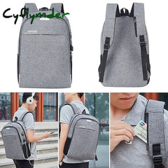 Cyflymder Multifunctional Waterproof Usb Charging Business Laptop Backpack Men And Women Travel