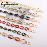 Cyflymder New Acrylic Bag Chain Strap Removable Accessories Colourful Women’s Resin Chain Of Bags