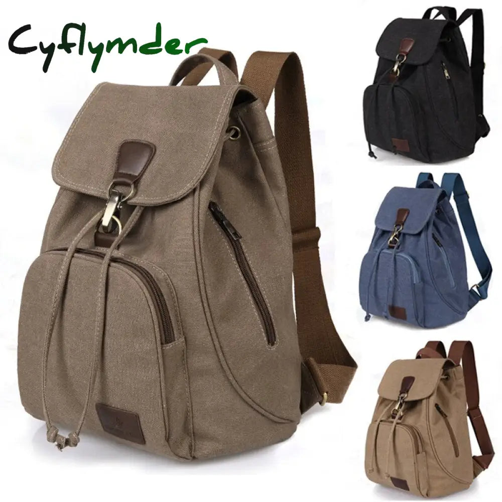 Cyflymder New Advanced Traveling Bags Large Backpack Durable Travel Computer Vintage Outdoor