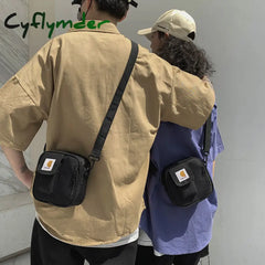 Cyflymder New Crossbody Bags Men Oxford Leisure Simple Small Detachable Strap All-Match Hip-Hop