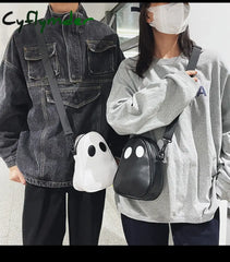 Cyflymder New European And American Fashion Funny Personality Cute Demon Ghost Contrast Stitching