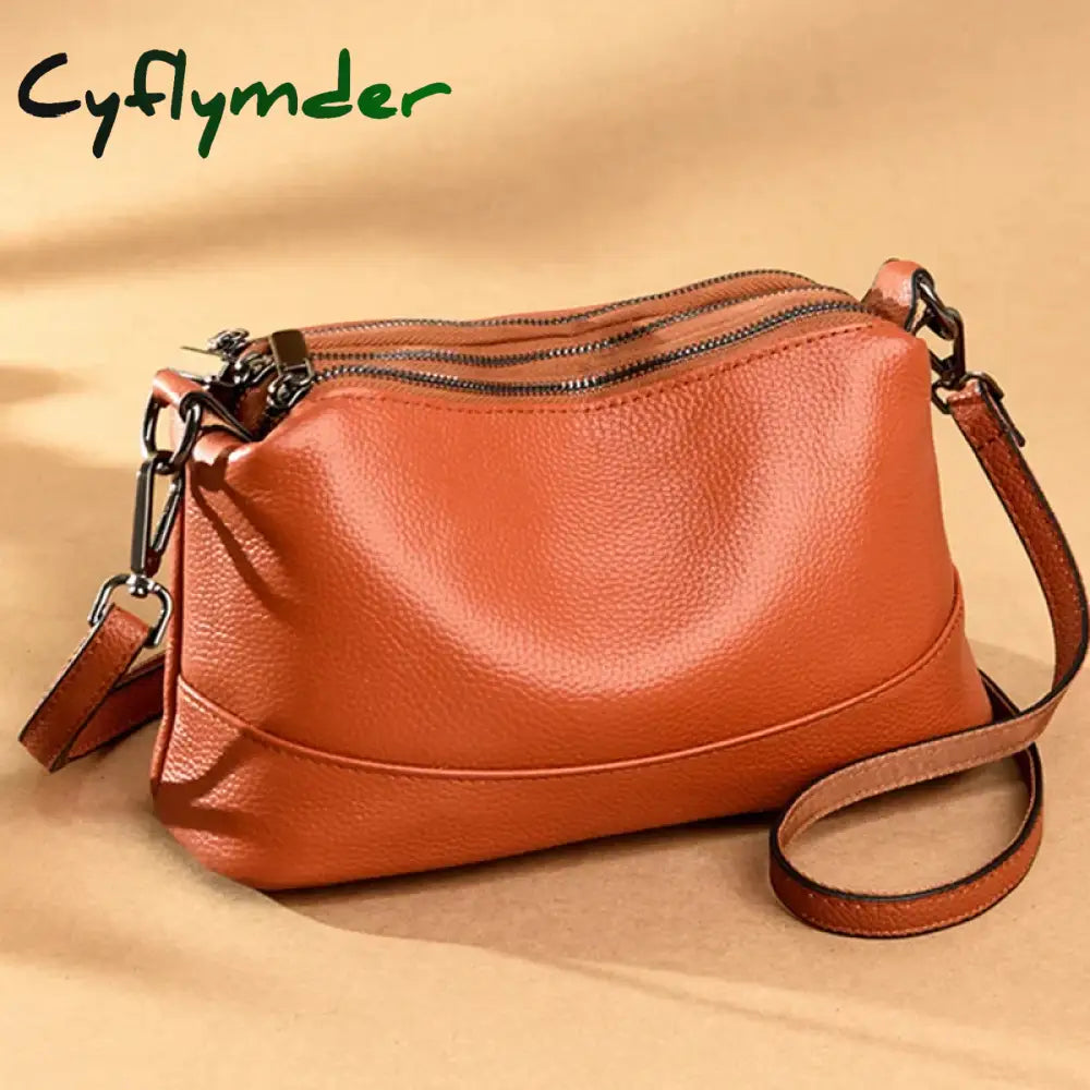 Cyflymder New Fashion Women Genuine Leather Handbags Women’s bags Designer Female Shoulder Bags Luxury Brand Cowhide