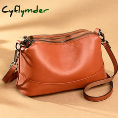 Cyflymder New Fashion Women Genuine Leather Handbags Women’s bags Designer Female Shoulder Bags Luxury Brand Cowhide
