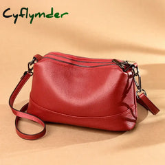 Cyflymder New Fashion Women Genuine Leather Handbags Women’s bags Designer Female Shoulder Bags Luxury Brand Cowhide