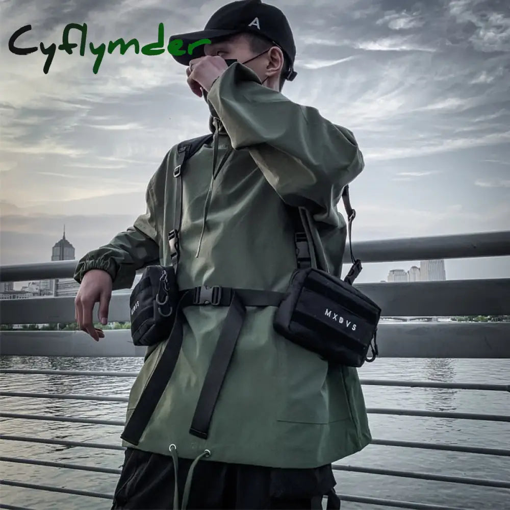 Cyflymder New Hip-Hop Chest Rig Pack Outdoor Streetwear Style Tactical Bag Vest For Women Two