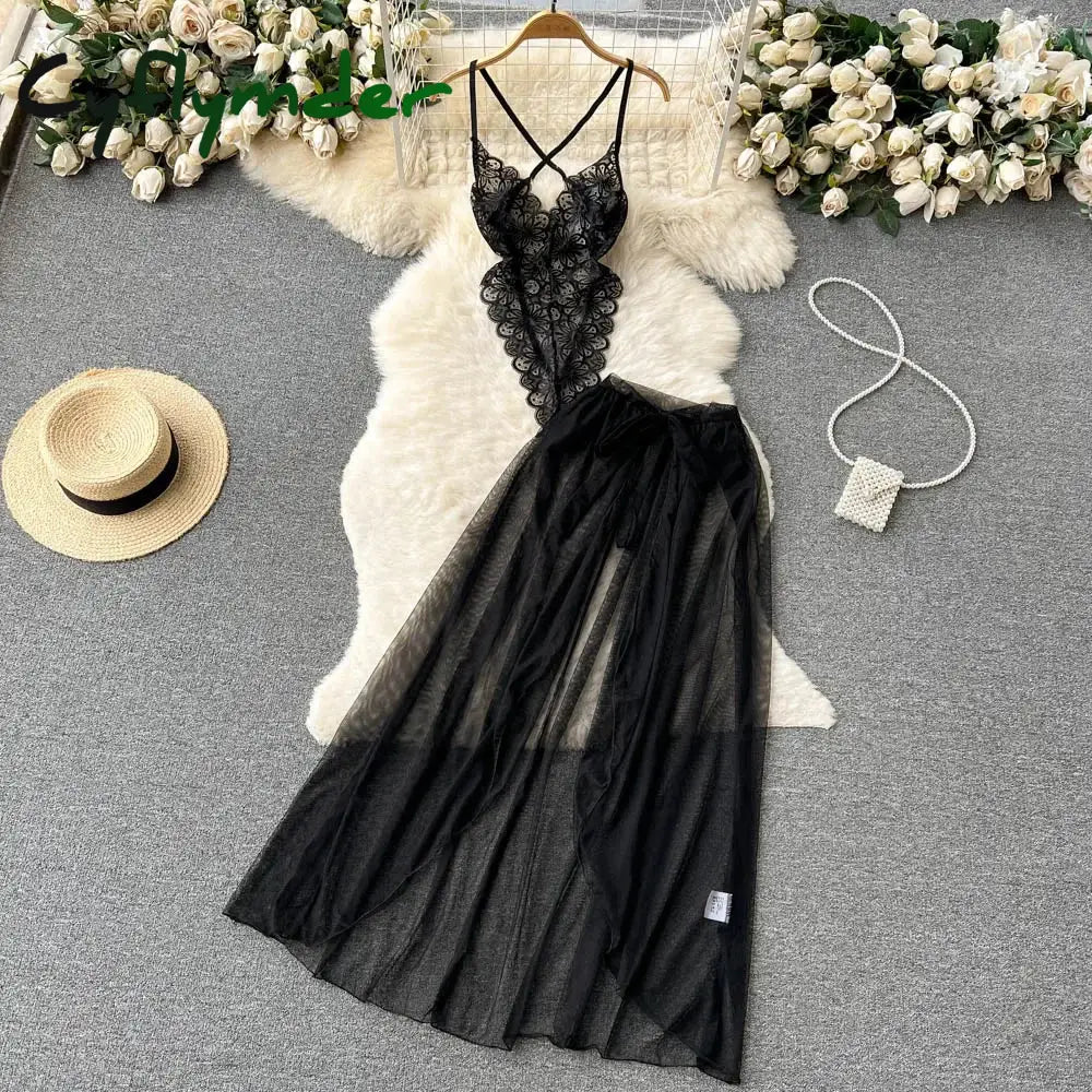 Cyflymder New Hotsweet 5 Pieces Sets Short Skirt Sailor Chic Women’s Dress Sexy Pleated Suits