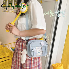 Cyflymder New Kawaii Bag Girls New JK Transparent Bag Small Crossbody Bag For Women Purses and Handbags Shoulder Bag
