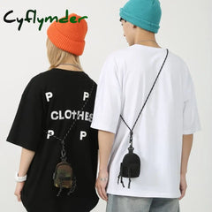 Cyflymder New Mini Pendant Bag Key Headset Card Storage Men Travel Backpack Small Chest Handbag