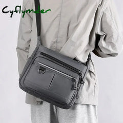 Cyflymder New Shoulder Men’s Bag Waterproof Oxford Luxury Design Crossbody Handbag Large Capacity Messenger Bags for Men