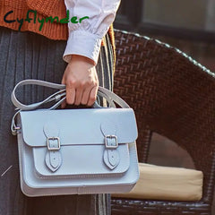 Cyflymder New Vintage Cambridge Messenger Bag Women’s Shoulder Crossbody Hand-Stitched Self-Made