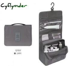 Cyflymder New Waterproof Packing Cubes Travel Large Capacity Storage Bag Portable Hook Wash