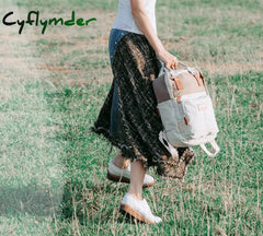 Cyflymder New Women Backpack Fashion Contrast Color Laptop Backpacks Travel Backbag Cute School