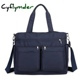 Women Handbags Fashion Waterproof Oxford Tote Casual Nylon Shoulder Bag Mummy Large Capacity Canvas Top-handle Messenger Bag