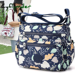 Cyflymder New Women Shoulder Bags Floral Print Women’s Handbags Designer Crossbody Messenger Bag