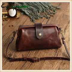 Cyflymder Newest Designer Woman Bags Handmade Genuine Leather Ladies Shoulder Bag Crossbody Female