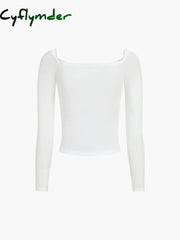 Cyflymder - Nostalgia Ruched Long Sleeve Shirt T-Shirts