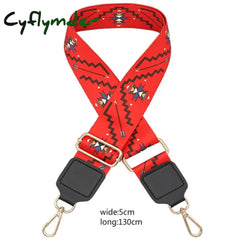 Cyflymder Nylon Womens Wide Handbag Belt Shoulder Bag Accessory Part Adjustable Strap Accessories