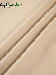 Cyflymder - Oblique Hem Tied Halter Short Dress Dresses