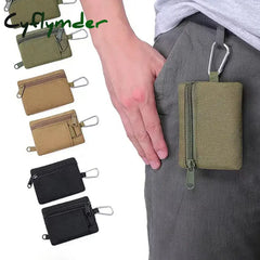 Cyflymder Outdoor EDC Molle Pouch Wallet Zipper Waist Fanny Pack Mobile Phone Pouch Belt Waist Bag EDC Gear Bag