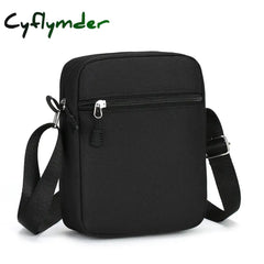 Cyflymder Oxford Shoulder Bag Durable Mini Black Mobile Phone Bag Waist Pack Men Crossbody Bags Man Bag Handbag bolso