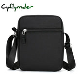 Cyflymder Oxford Shoulder Bag Durable Mini Black Mobile Phone Bag Waist Pack Men Crossbody Bags Man Bag Handbag bolso